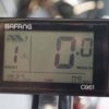 Digital speed and battery display on the Phantom Vision electric bicycle