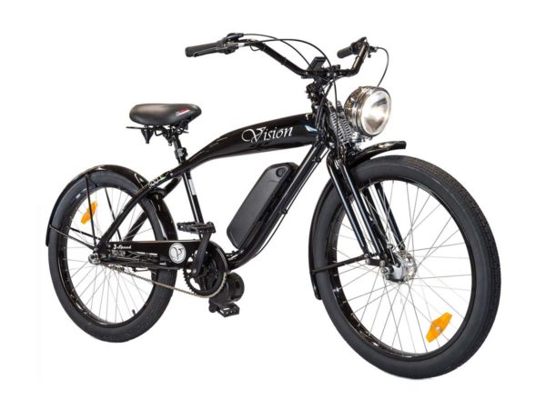 Phantom Vision electric bicycle by Phantom Bikes in black