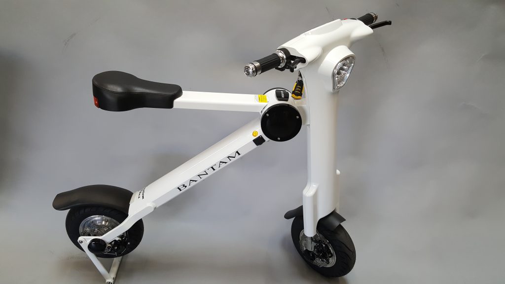 Bantam E bike with a white background