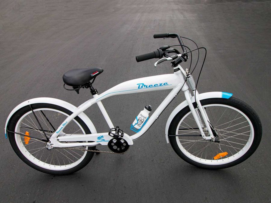 Phantom Breeze pedal bike in white