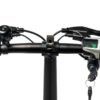 Handlebars with ignition and thumb throttle on the Phantom C1 e-scooter