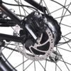 Rear disc brakes on the Phantom Warrior e-bike
