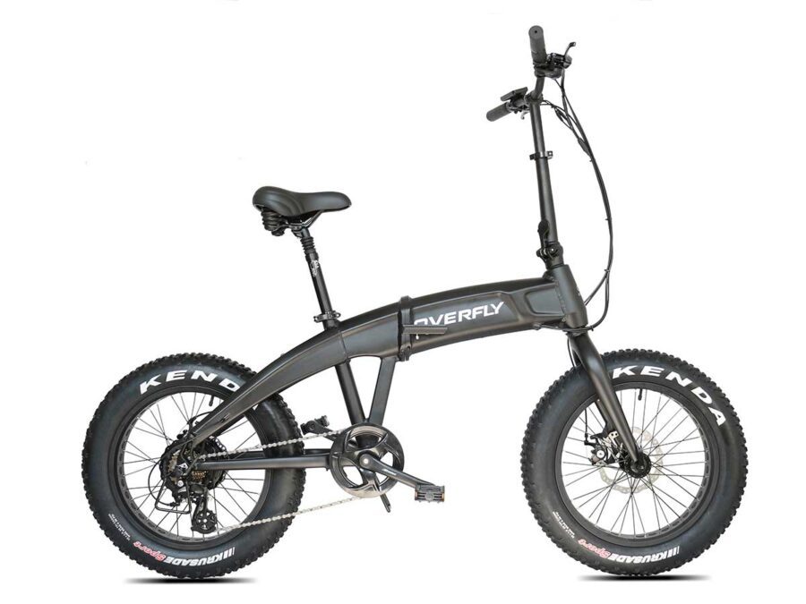 The Phantom Hummer, folding e-bike in black