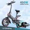 An image of a EURO C3 electric bike with a motor attached to it.